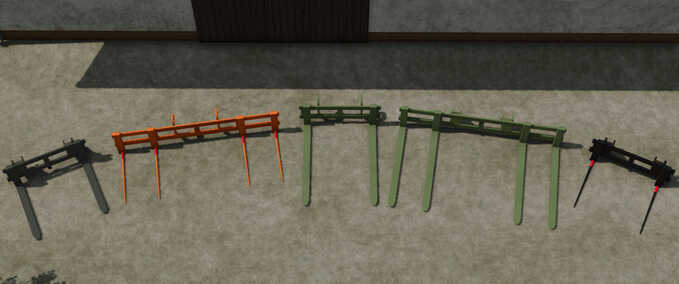 Sonstige Anbaugeräte Bressel und Lade H10 Palettengabel Landwirtschafts Simulator mod