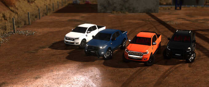 Cars Ford Ranger 2017 Farming Simulator mod