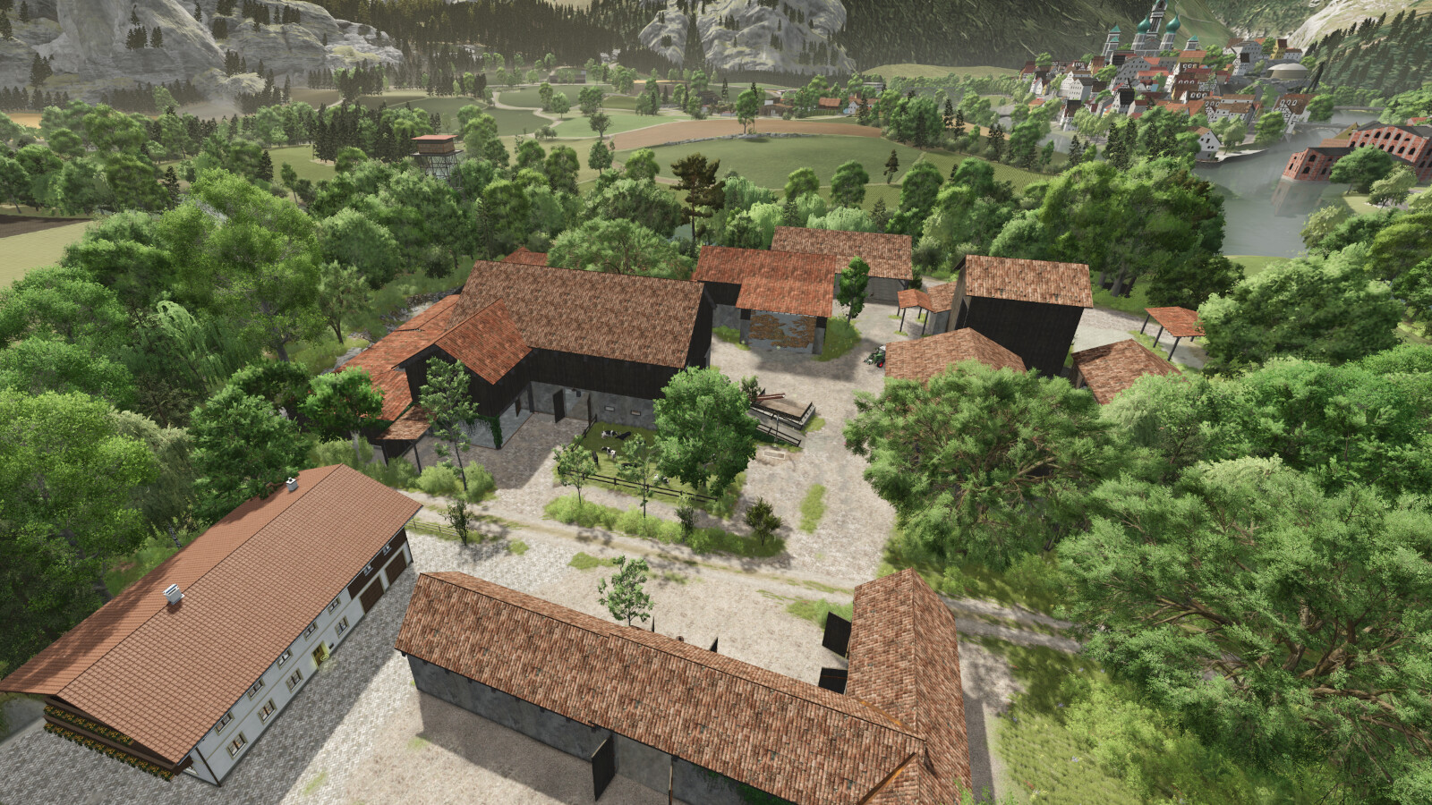 Bavarian Farm Buildings - Thumbnail 1