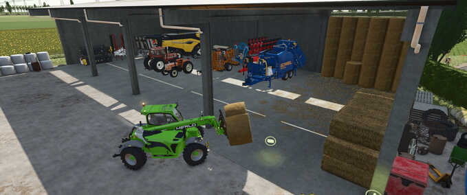 Schuppen Italienische Fertigteilhallen Landwirtschafts Simulator mod