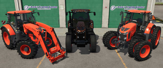 Traktoren Kubota M7 Serie Traktor Landwirtschafts Simulator mod