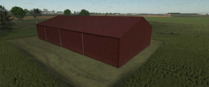 Schuppen Halle 30x15 Landwirtschafts Simulator mod