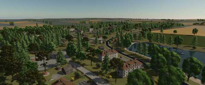 Big Maps Lausitzer Landscapes 4x Map Farming Simulator mod