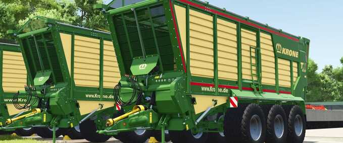 Trailers Krone TX460D Farming Simulator mod