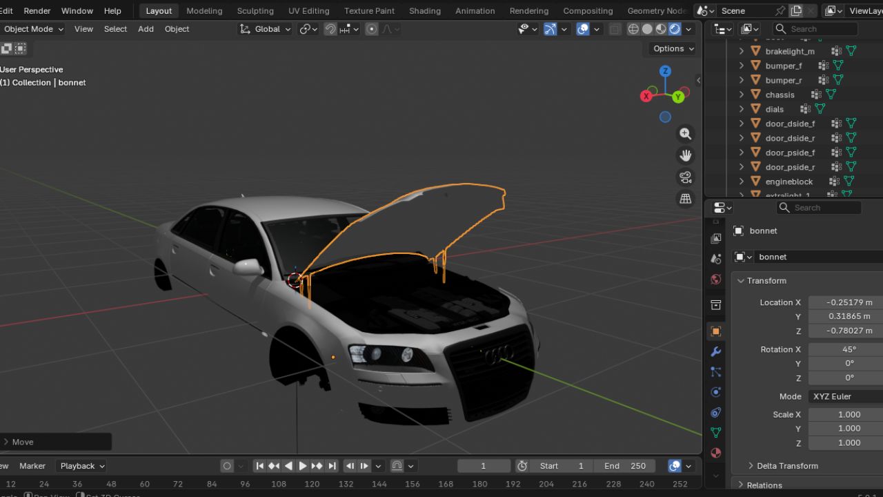 Audi A8 Prefab - Thumbnail 1
