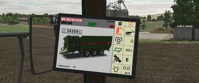 Prefab Bergmann Displays Farming Simulator mod