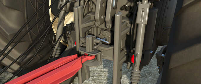 Prefab Tow Hitch Farming Simulator mod