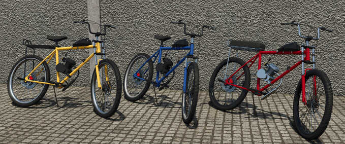 Other Vehicles Motorized Bike Farming Simulator mod