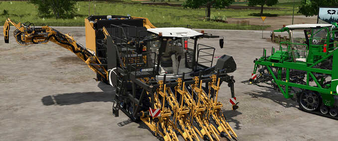 Combines & Excavators Dewulf Vegetable Harvester Farming Simulator mod