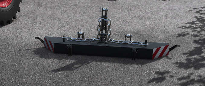 weights Plate Weight 1200 KG Farming Simulator mod