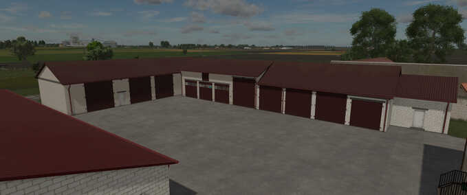 Buildings Barn and Garage Pack Farming Simulator mod