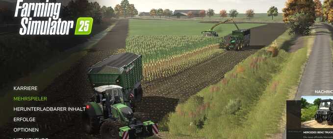 Textures Menu Backgrounds Pack Farming Simulator mod