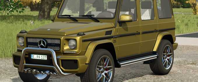 Cars Mercedes Benz G65 AMG Farming Simulator mod