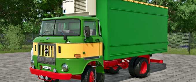 IFA W50 Refrigerated Truck Mod Image
