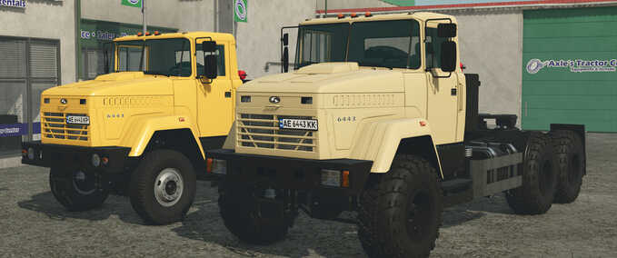 Trucks Kraz 6443 Farming Simulator mod