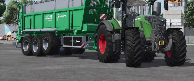Miststreuer SAMSON US328 Landwirtschafts Simulator mod