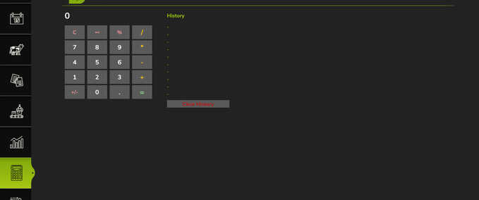 Scripts Menu Calculator Farming Simulator mod