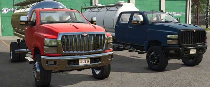 Trucks International CV Series Tanker Farming Simulator mod