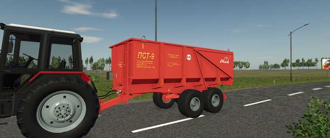 Trailers PTS-9 Trailer Farming Simulator mod