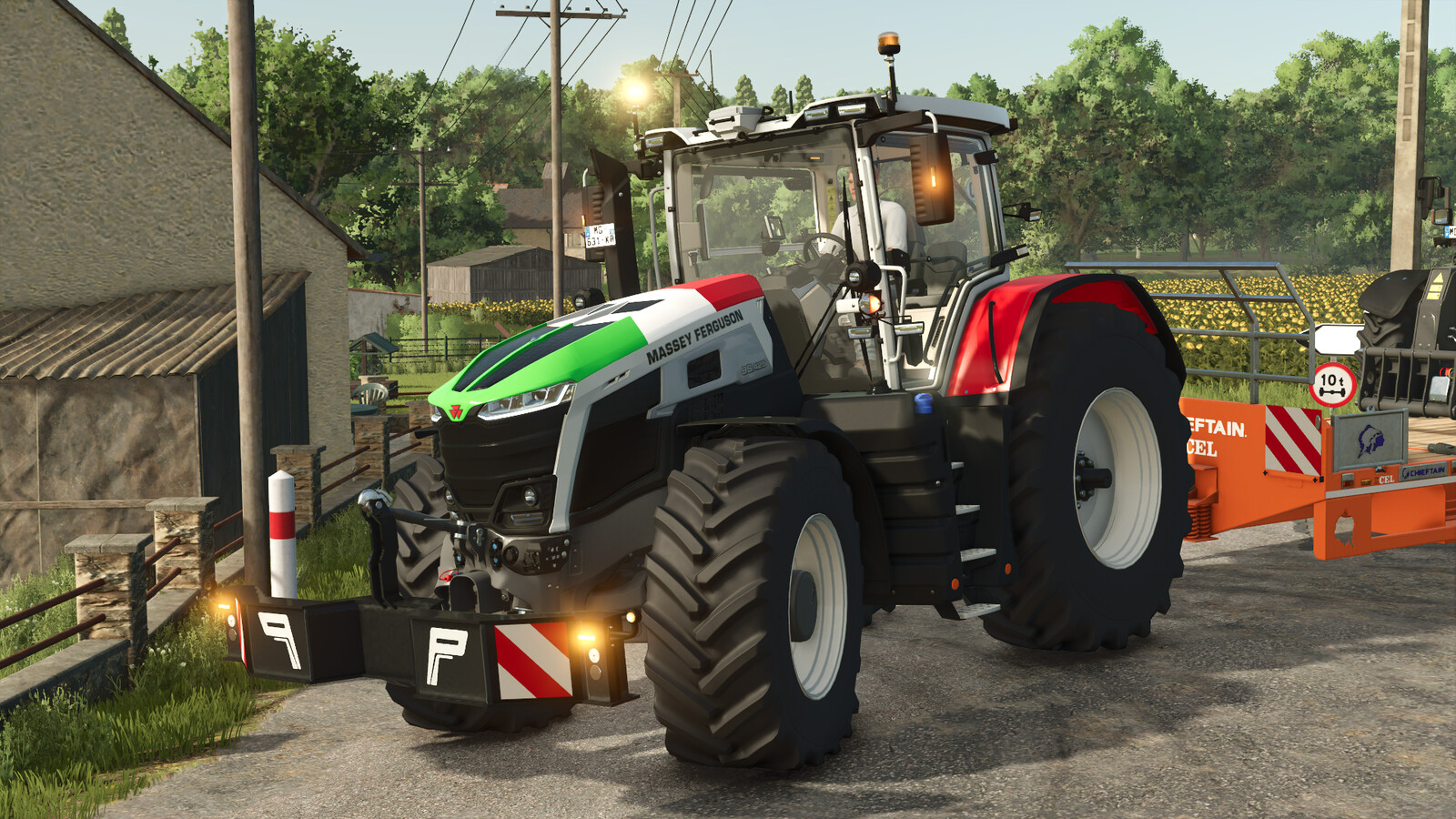 Massey Ferguson 9S Patriotic - Thumbnail 1