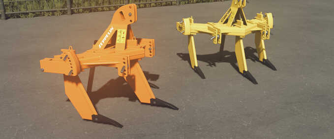 Subsoilers Gascon / Zeppelin 3 Arms Subsoilers Farming Simulator mod