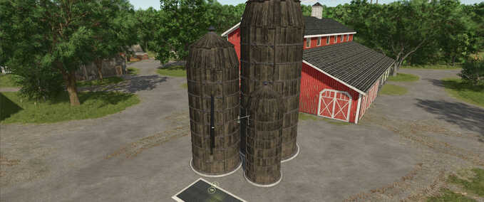 Silos Old Grain Silo Multifruit Farming Simulator mod