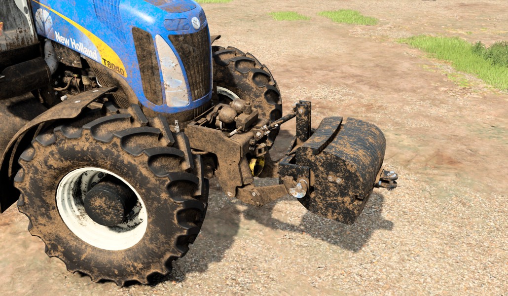 New Holland 850kg Gewicht - Thumbnail 1