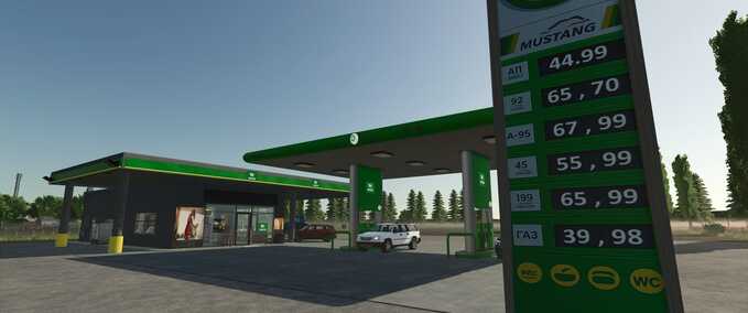 Gebäude Wog Tankstelle Landwirtschafts Simulator mod