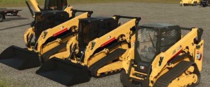 Cat 270 Skid Steer with Battlefield Rental Logo Mod Image