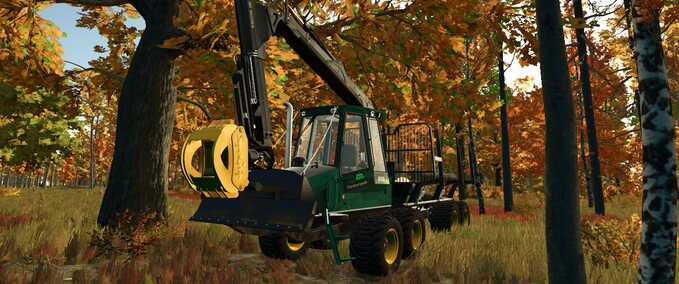 Forstwirtschaft Timberjack 870D Landwirtschafts Simulator mod