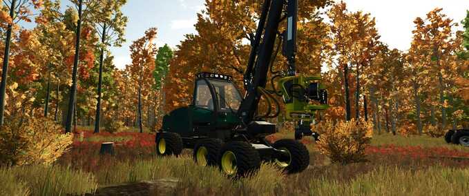Forstwirtschaft Timberjack 1070D Landwirtschafts Simulator mod