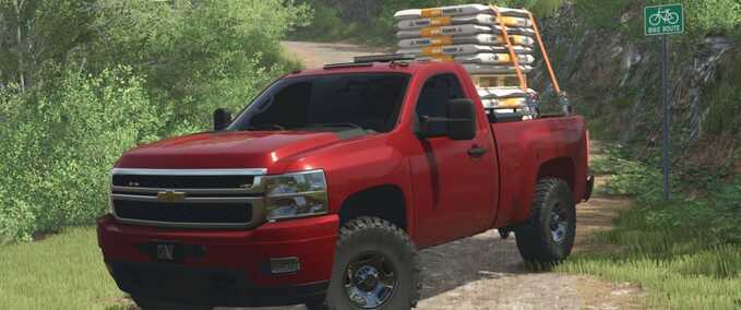 Cars 2011 Chevrolet Silverado 2500 Short Bed Farming Simulator mod