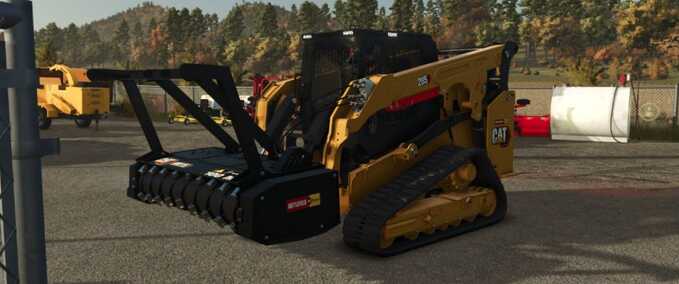 Mulcher CAT HM115 Mulcher Landwirtschafts Simulator mod