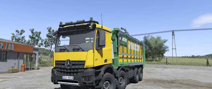 Mercedes Benz Arocs Agrar Mod Image