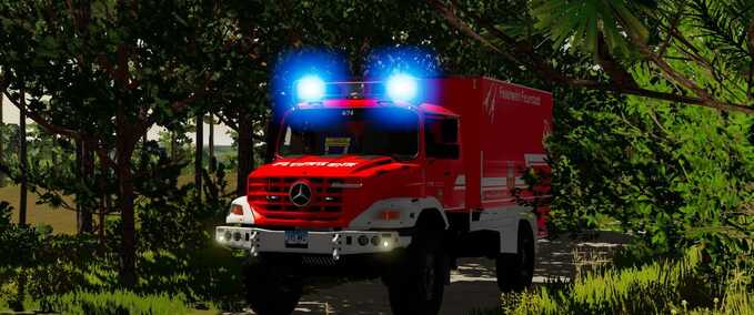 Other Vehicles Mercedes-Benz Zetros GW-Logistics Farming Simulator mod