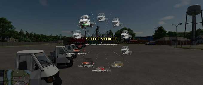 Scripts Radial Vehicle Switcher Farming Simulator mod