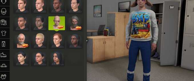 Clothing Wardrobe Clothing Addon Farming Simulator mod