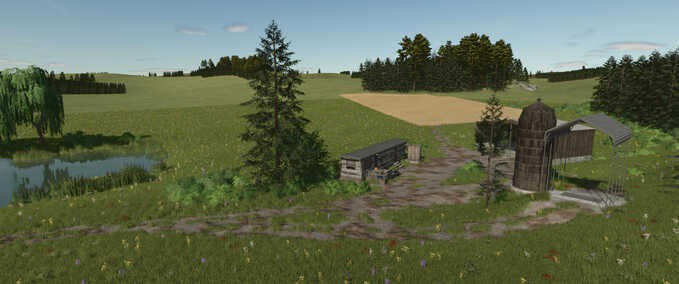 Maps Green Countryside Farming Simulator mod