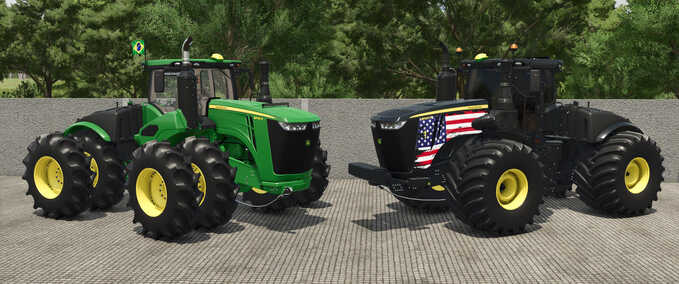 John Deere John Deere 9R South America Series Farming Simulator mod