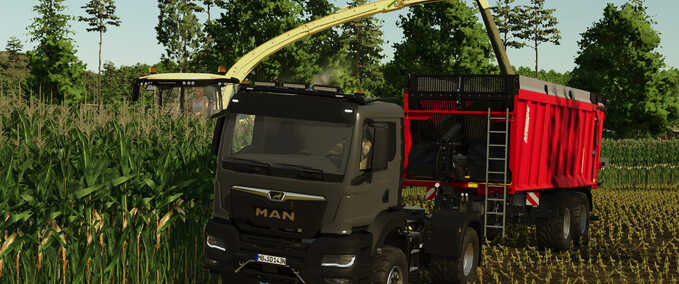 Trucks MAN TGS TG3 Semi Trucks Farming Simulator mod