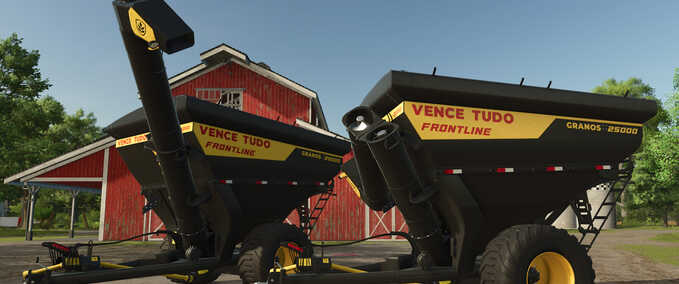 Overloader Vence Tudo Granos 25000 Frontline Farming Simulator mod