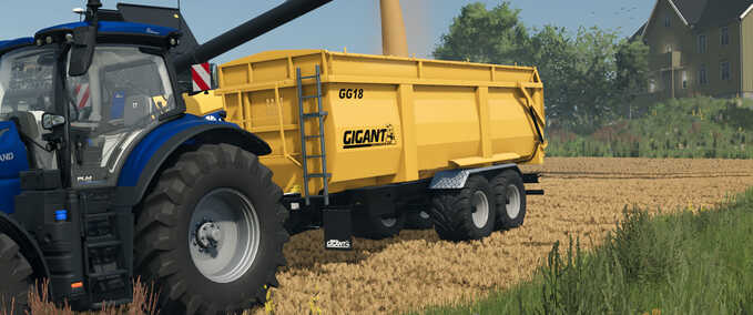 Trailers Gigant GG18 Grain Trailer Farming Simulator mod