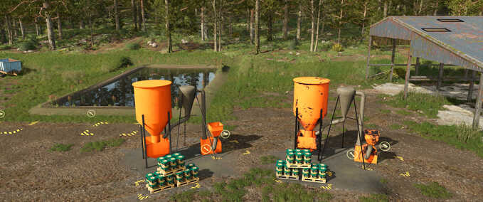 Factories Feed Factory Farming Simulator mod