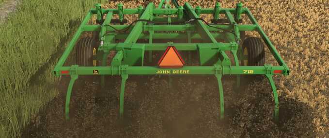 Cultivators & Harrows John Deere 712 Mulch Tiller Farming Simulator mod