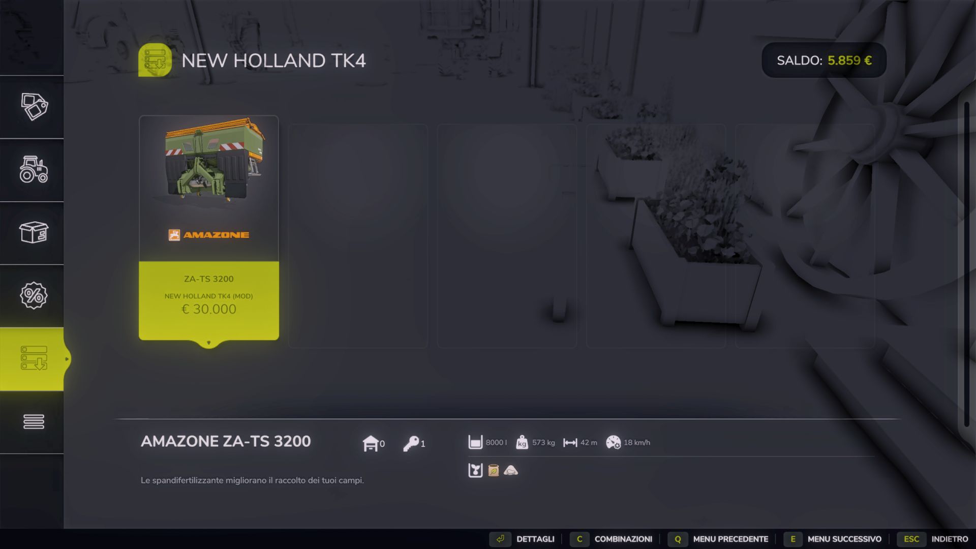 Amazone ZA-TS 3200 - Thumbnail 1