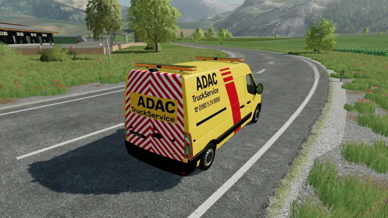 Renault Sprinter ADAC Truck Service Skin - Thumbnail 1