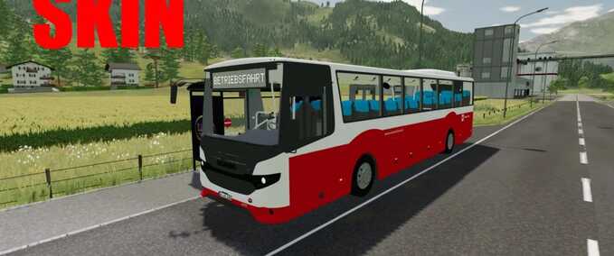 Other Vehicles Wiener Linien Skin for Scania Interlink LD 2015 Farming Simulator mod