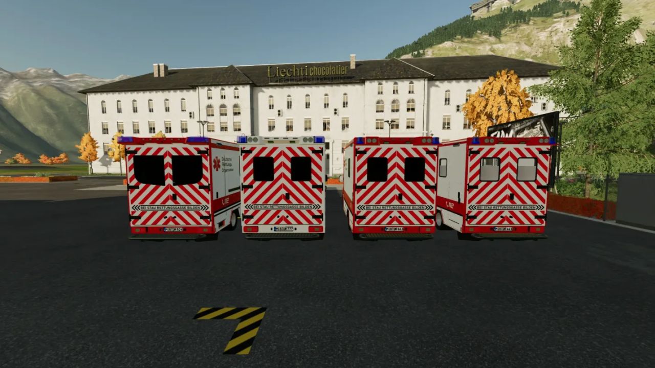 Deutsches Rettungsdienst Fahrtec Skin Pack - Thumbnail 1
