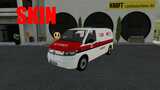 Volkswagen T6 German Rescue Organization NEF Skin Mod Thumbnail