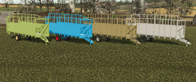 HTS 50.04-2 Large Volume Trailer and HTS 50.04 High-Pressure Bale Trailer Mod Image